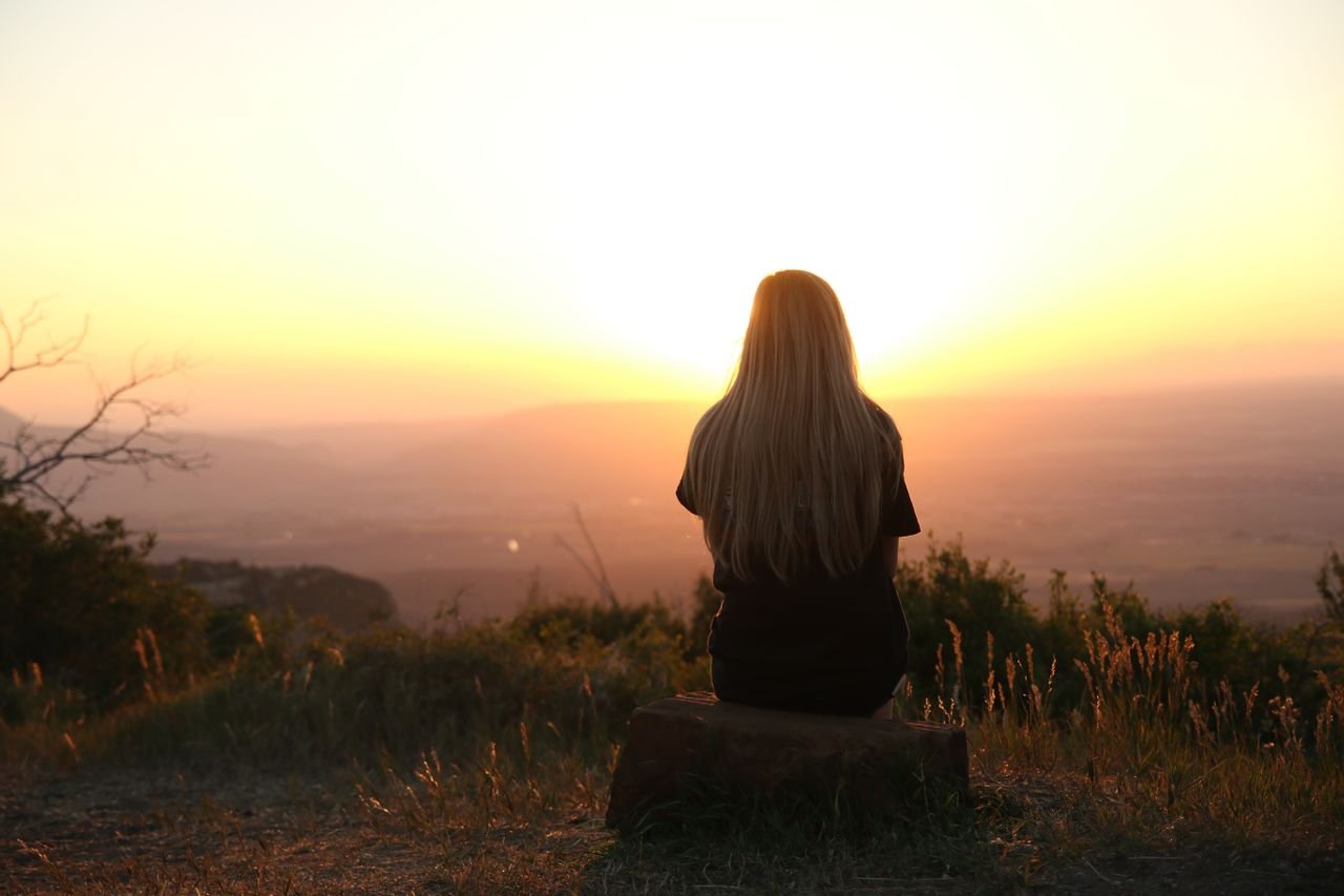 woman choosing Peace More Than Being Right while reflecting alone